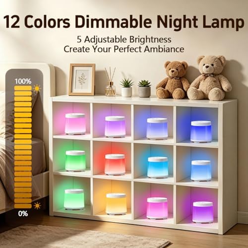 Rechargeable Nursery Night Light Sound White Noise Machine - Image 3