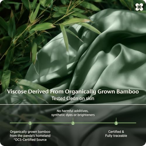 Bedsure PureWoven 100% Viscose Derived from Bamboo, King Size Sheets Set - Image 3