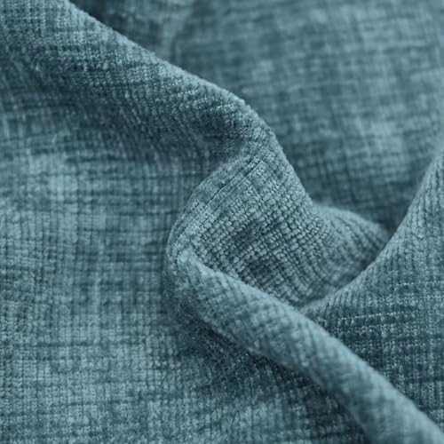 CaliTime Decorative Couch Throw Pillow Covers 24 X 24 Inches Smoke Blue - Image 2
