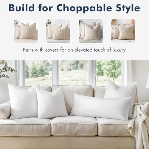 MIULEE 20x20 Pillow Inserts - Image 4