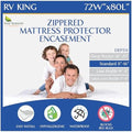 RV King Zippered Waterproof Mattress Protector by FourSeasonsEssentials