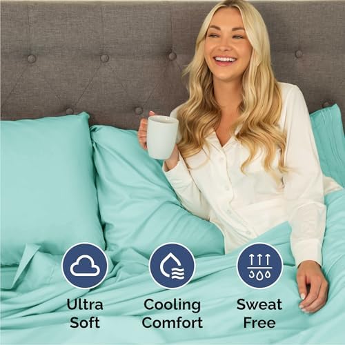 Cal King Size 4 Piece Sheet Set - Image 4