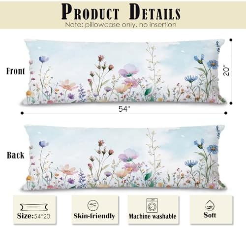 Nautical Coastal Seashell Coral 20x54 Body Pillow Cover, Coastal Beach Room - Image 2