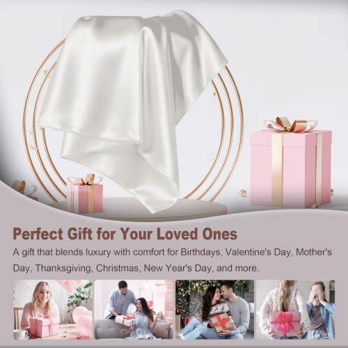 LYSHIN Silk Pillow Cases 2 Pack King Size - Image 6