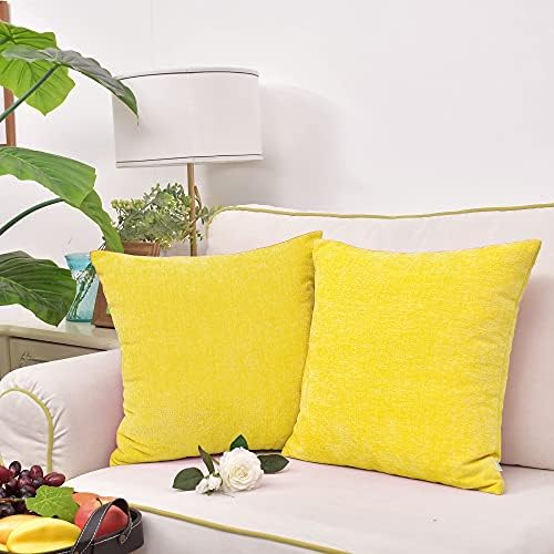 CaliTime Pack of 2 Cozy Throw Pillow Covers Cases - Image 4