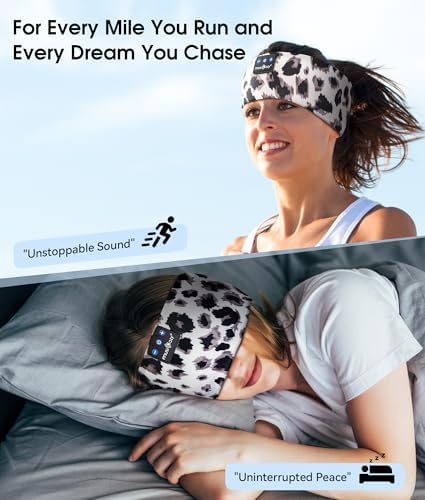 MUSICOZY Bluetooth 5.4 Sleep Headphones Headband Sports Wireless Audio - Image 2