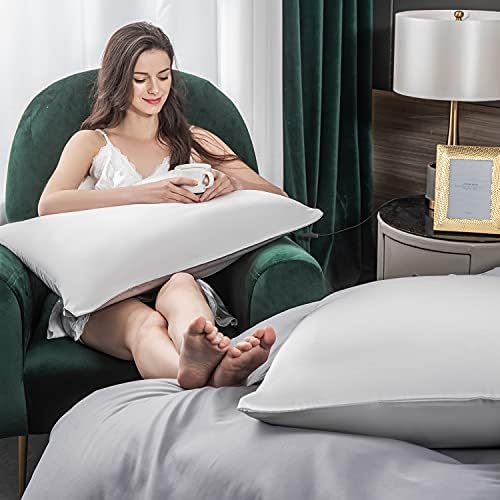 Mulberry Silk Pillowcase for Hair and Skin, Queen Size Cooling Silk Pillow Case - Image 5