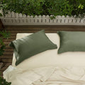 CHUFFED 100% Cotton Waffle Weave Pillowcases 2 Pack Queen Size, 20x30 Inches by Chuffed