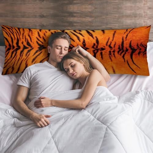 Animal Tiger Skin Print Body Pillow Cover Pillowcase - Image 6