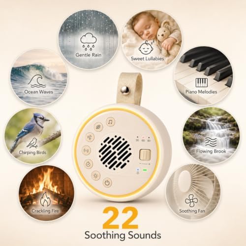 White Noise Machine, Portable Sound Machine - Image 2