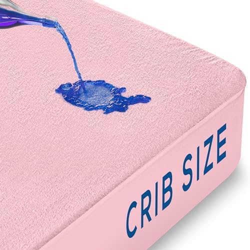 Waterproof Crib Size Mattress Protector fits Upto 5" deep Mattresses - Image 2