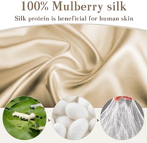SECZIPE 100% Mulberry Silk Sleep Mask Eye Mask - Image 3