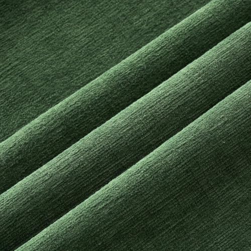 MIULEE Moss Green Chenille Couch Euro Throw Pillow Covers - Image 5