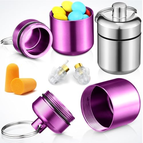 Hicarer 4 Pack Ear Plug Carrying Case - Image 2