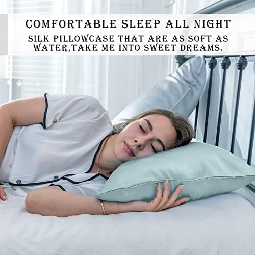 Silk Pillow Cases 2 Pack Soft Breathable and Sliky King Size Pillow Cases Set - Image 6