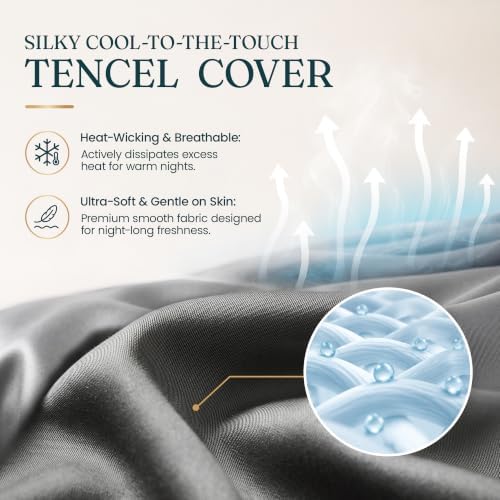 Oubonun Weighted Body Pillow for Side Sleepers, 48x14in 9.4lbs - Image 3