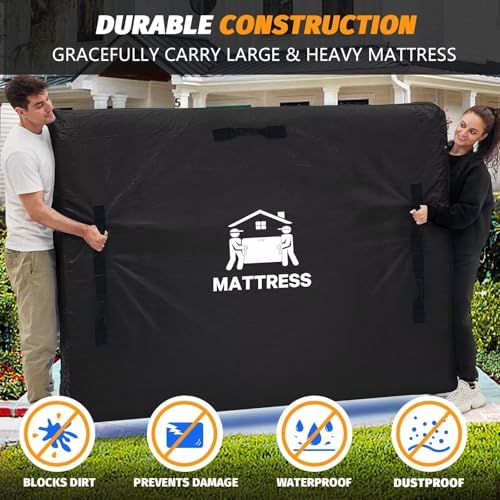 Mattress Bags for Moving, BETU Mattress Protector Waterproof Mattress Cover - Image 4