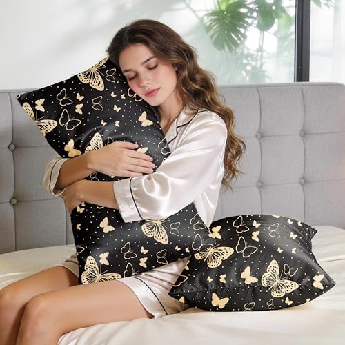 EXQ Home Satin Pillowcase for Hair and Skin Queen - Image 2