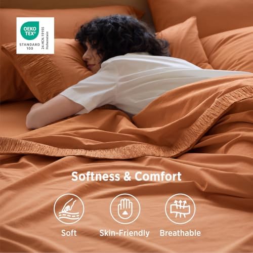 Bedsure Twin XL Sheets Dorm Bedding - Image 2