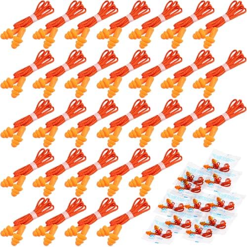 Tondiamo 200 Pairs Ear Plug Bulk by Tondiamo