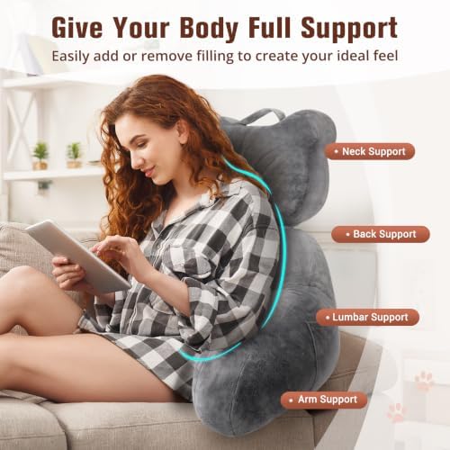 TranquilRelax Reading Pillow, Back Pillow - Image 3
