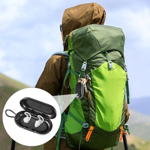 2 Pcs Earplug Cases, Ear Plug Holder Cases Only Portable Earplug Case Mini - Image 6