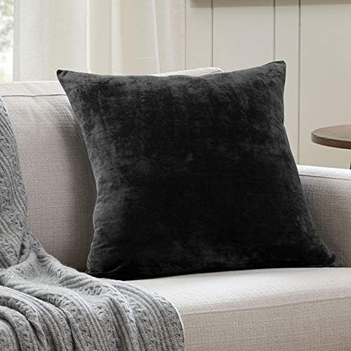 EVOLIVE Micromink Euro Sham Cover 26"x26", Hidden Zipper, 1 Pack - Image 3