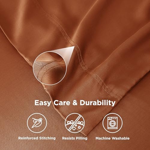 Bedsure King Size Pillow Cases Set of 2, 100% Rayon Derived from Bamboo - Image 5