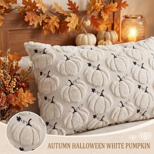 Fall Body Pillow Cover 20x54 Inch, Pumpkin Pillowcase - Image 4