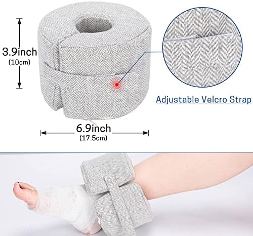 Foot Elevation Pillow Ankle Heel Protector Wedge Foot Support Cushion - Image 2