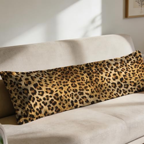 Leopard Print Body Pillow Cover, Leopard Body Pillow Cover, Cheetah Print Body - Image 7