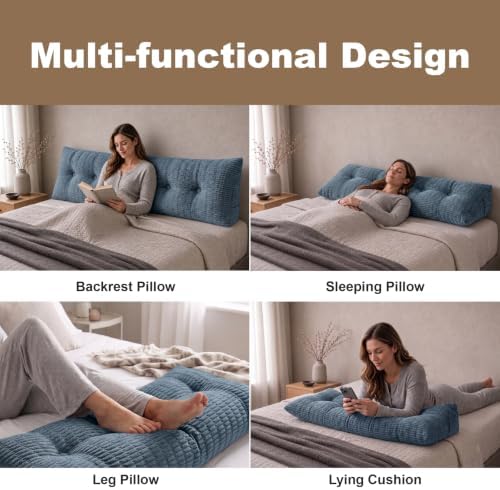 Headboard Pillow Queen, Wedge Pillow - Image 3