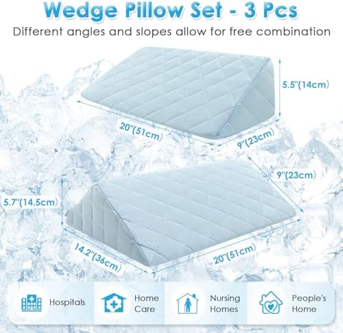 NEPPT Wedge Pillow Body Position Wedges Back Positioning Elevation Pillow Case - Image 2