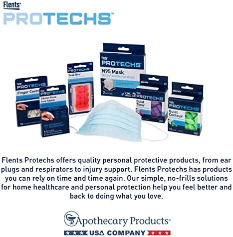 Flents Protechs Quiet Time Foam Ear Plugs, NRR 32, 10 Pair - Image 6