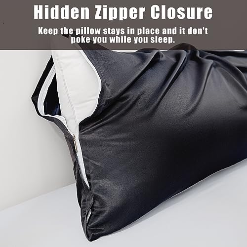 TELUS Body Cooling Pillow Case Cover, Bamboo Rayon Pillowcases - Image 5