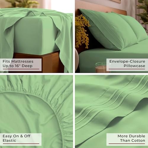 Mellanni Iconic 3-Piece, Ultra Soft Sheet Set - Image 5