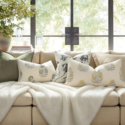 Vintage Floral 14x36 Lumbar Pillow Cover - Image 6