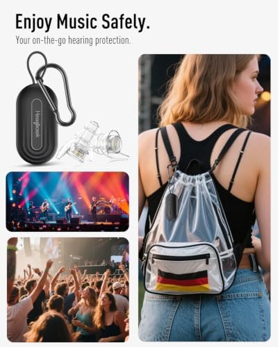 Hearprotek Concert Ear Plugs, 2 Pairs High Fidelity Ear Plugs - Image 7