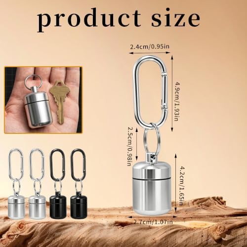 4 Pack Waterproof Metal Earplug Case - Image 3