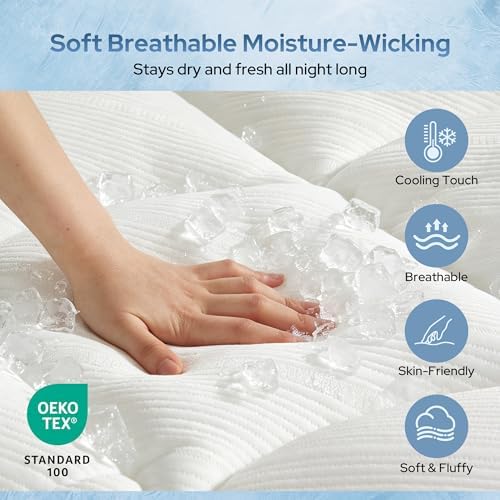 BEDLORE King Cooling Mattress Topper - Image 5
