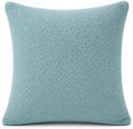 REAFORT Sherpa Euro Sham Cover 26"x26", Zipper Closure by Reafort
