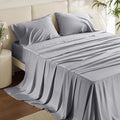 Bedsure PureWoven 100% Rayon Derived from Bamboo, King Size Sheets Set by BEDSURE