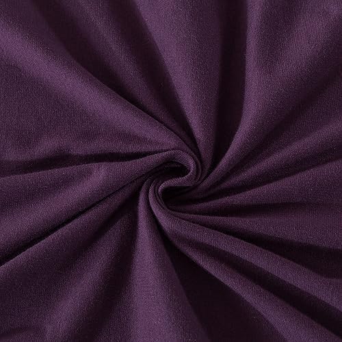 H HOUSEHOLD 100% Jersey Knit Cotton Body Size Pillowcases Set of 1, Super Soft - Image 5