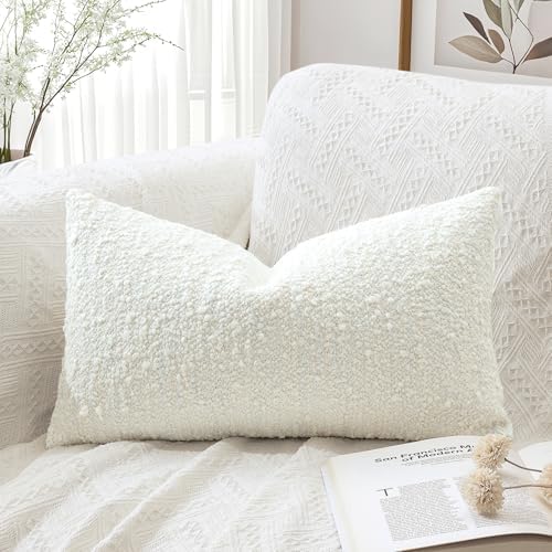Artscope Lumbar Throw Pillow Cover 12x20 Super Thick Body Pillow Cover by Artscope