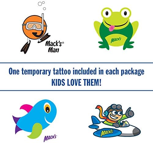 Mack's Silicone Putty Ear Plugs, Kids Size | 6 Pair | Swimming | Travel | Made - Image 4