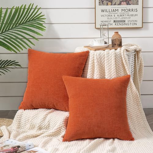 GAWAMAY Decorative Square Throw Pillow Covers 20x20 Inch Set of 2, Super Soft - Image 6