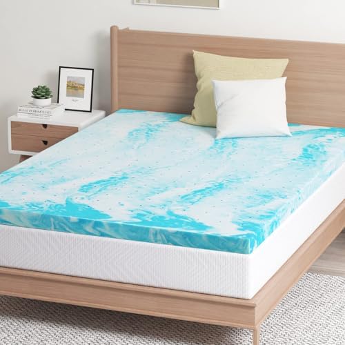 EGO 3 Inch Full Mattress Topper Gel Memory Foam - Image 7