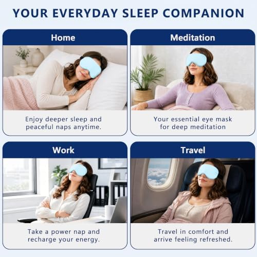 2 Pack Cooling Eye Mask for Puffy Eyes, Migraine Relief - Image 6