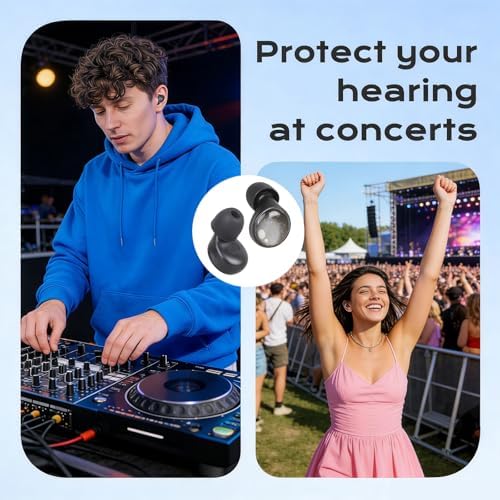 Soft Silicone Ear Plugs for Noise Reduction, Reusable Sleep Earplugs - Image 5