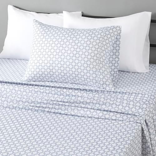 Amazon Basics Lightweight Microfiber 3-Piece Bed Sheet Set, Twin XL by AmazonBasics